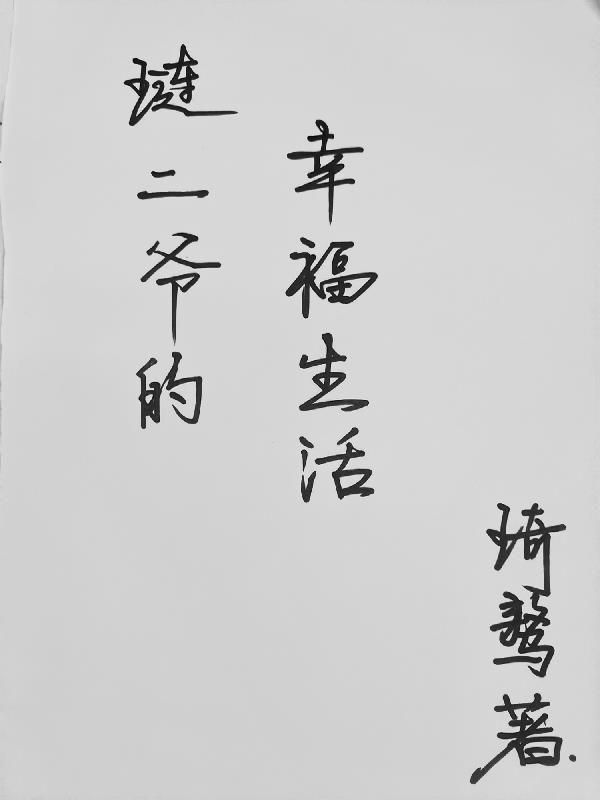 主人公之琏二爷的书