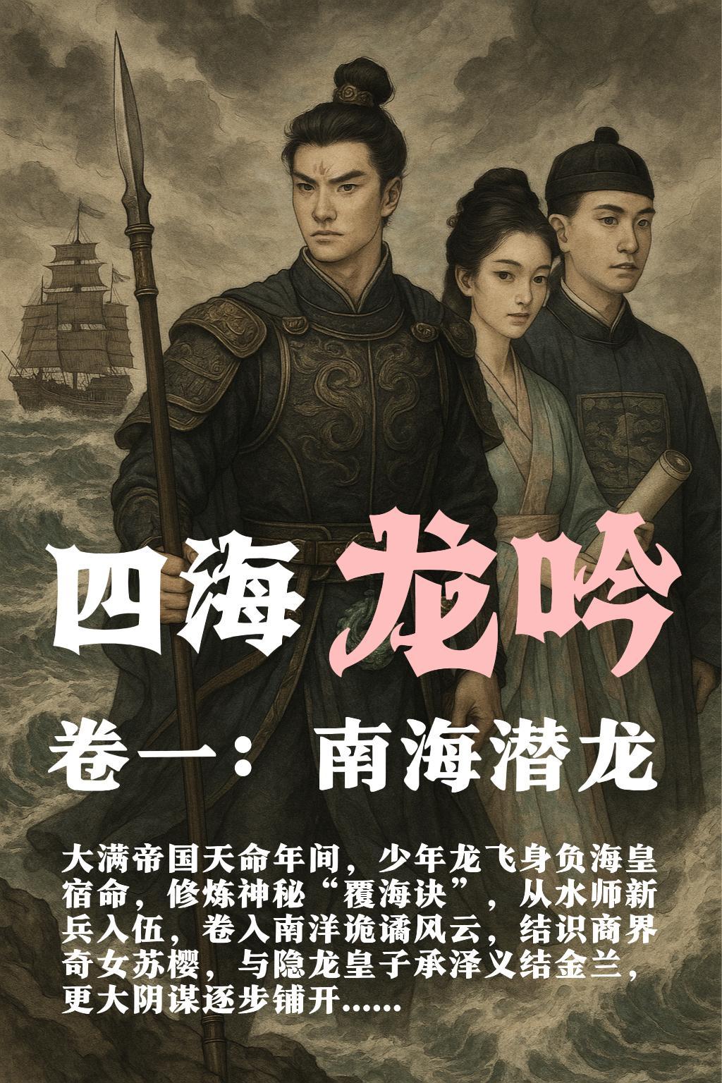 四海龙吟擎玉柱