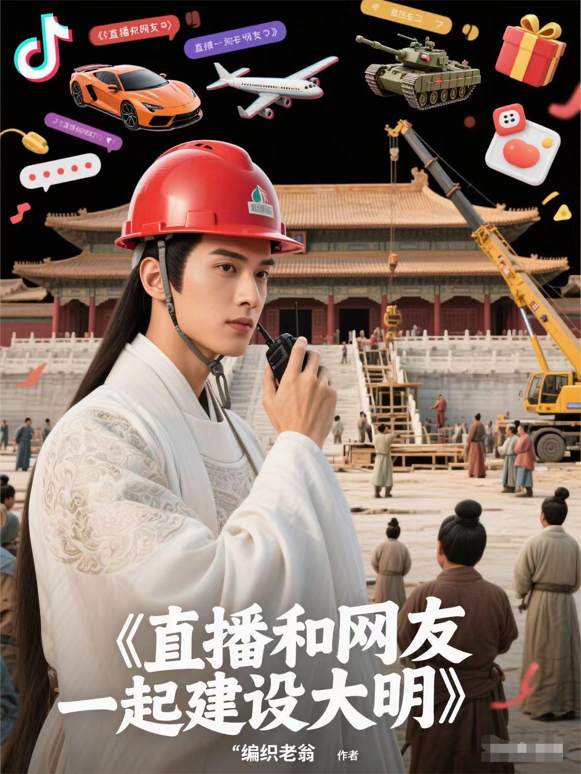 直播和网友一起建设大明
